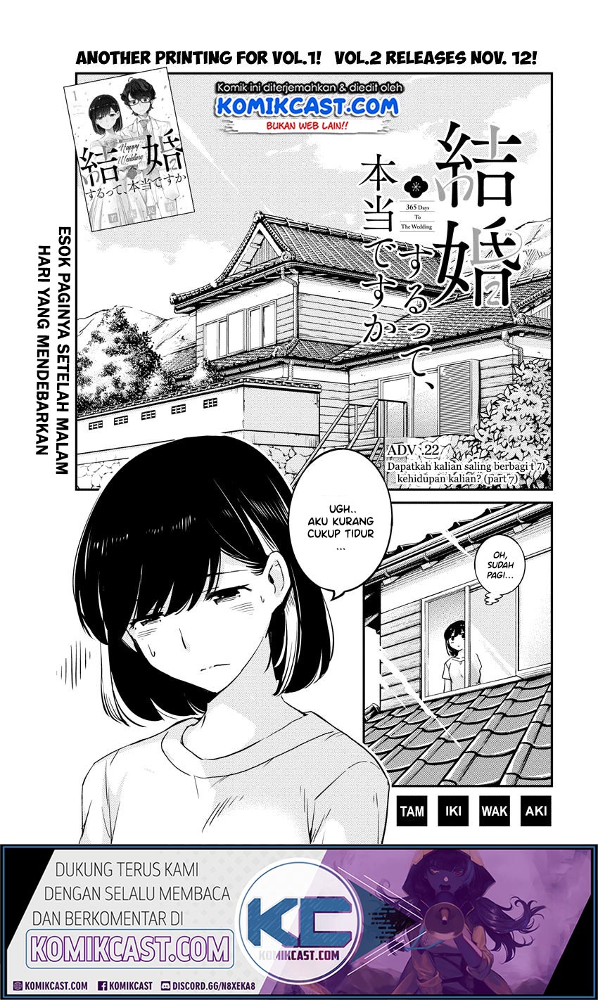 Kekkon Surutte, Hontou Desu ka? Chapter 22 Gambar 2